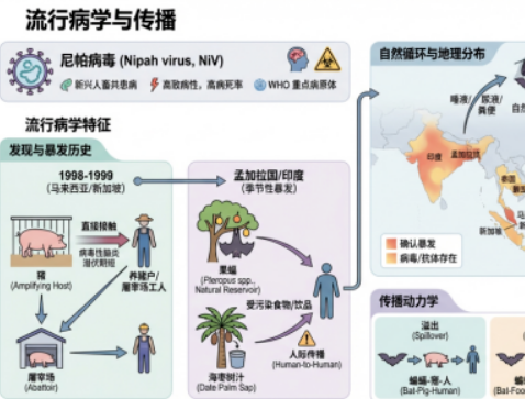 隐形杀手与未雨绸缪：直面高致死率尼帕病毒的诊断挑战
